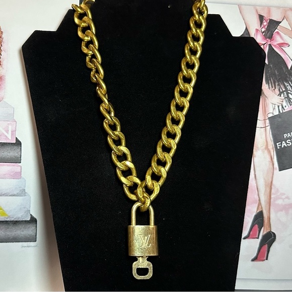 NWOT necklace options for LV Padlocks (locks sold separately) - Picture 6 of 7